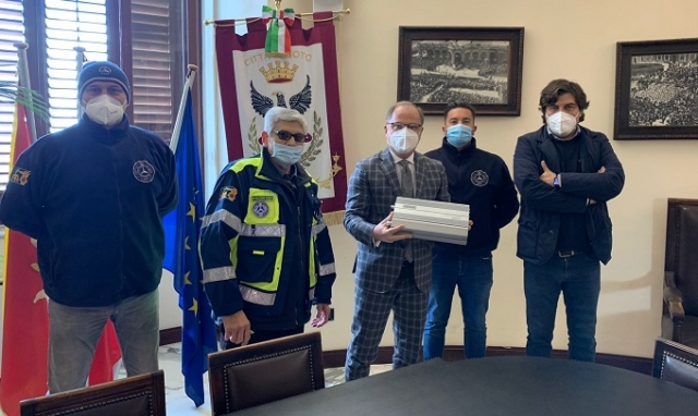 Noto, nuovo ponte radio per la Protezione Civile