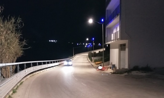 Sortino, completati i lavori di illuminazione della via di fuga a valle di via I maggio