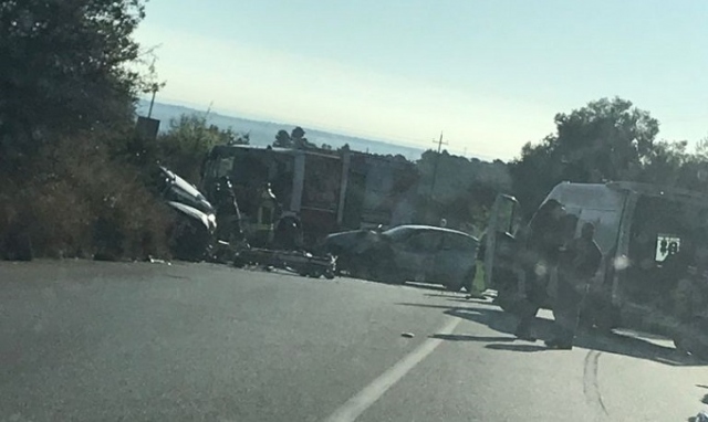 Grave incidente sulla Maremonti, coinvolte 3 auto: c'è un morto