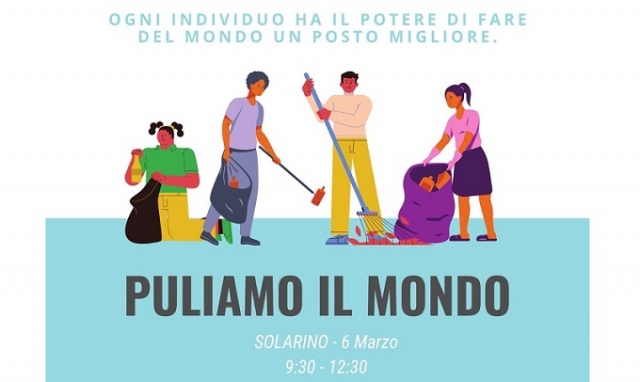 "Puliamo il mondo", l'iniziativa di Legambiente nazionale a Solarino per il 6 marzo