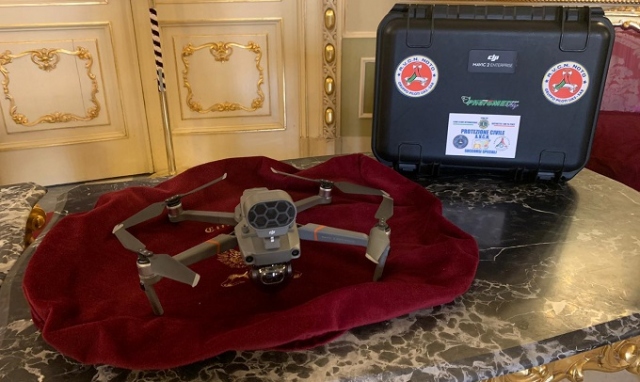 Noto, un drone per prevenire gli incendi: donato dal Lions Club