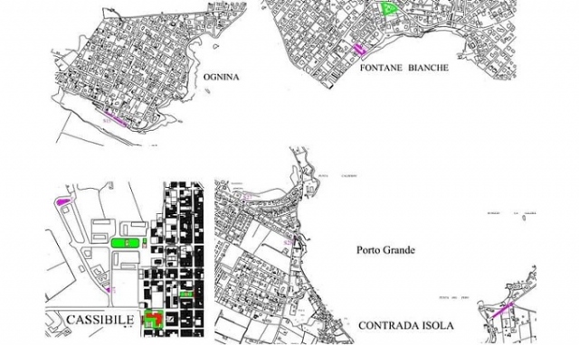 Siracusa, Verde pubblico : rimodulato il lotto sud, inserite 32 nuove aree