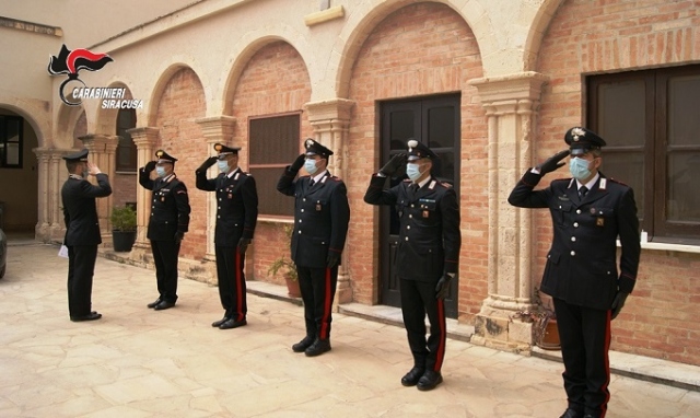 Siracusa, operazione "Posto fisso": encomi ai militari della stazione di Ortigia