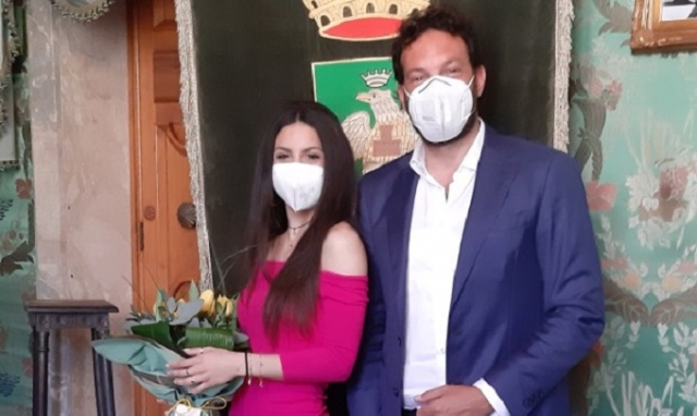 Siracusa, la ballerina di "Amici" Serena Marchese ricevuta al Vermexio