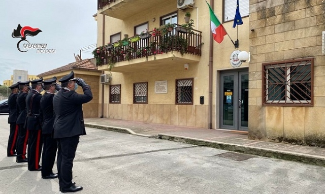 Sortino, commemorato l'incidente elicotteristico in cui persero la vita 3 militari dell'Arma