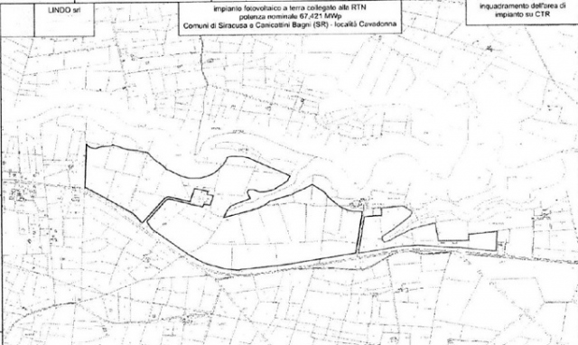 Canicattini Bagni, parere positivo della Regione al grande impianto fotovoltaico alle porte della cittadina