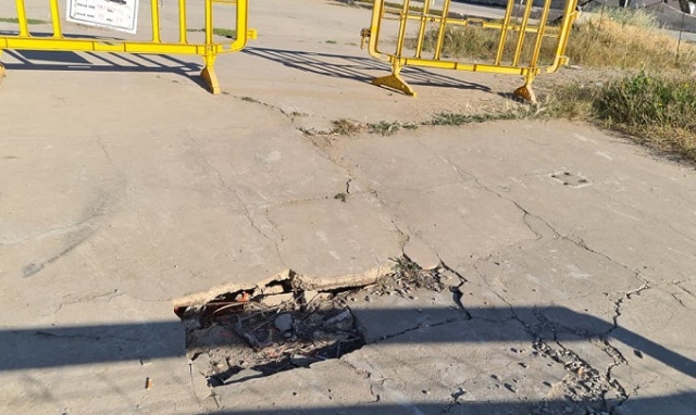 Siracusa, voragine al parcheggio dell'Arenella: appello a Comune e Demanio