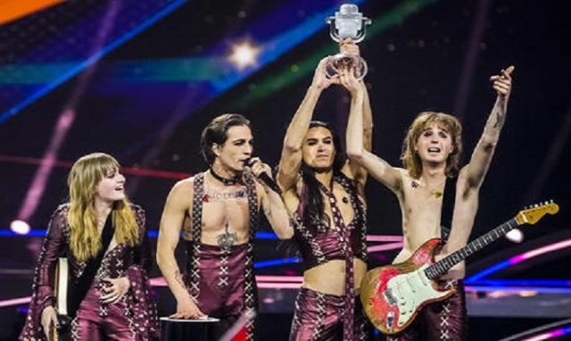 Trionfo dei Maneskin a Eurovision 2021 con "Zitti e buoni"