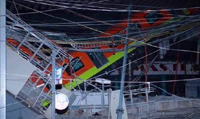 Crolla ponte della metro a Città del Messico, decine di morti e feriti