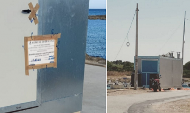 Siracusa, chiosco a Ognina: struttura sotto sequestro