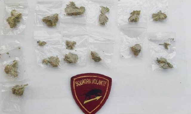 Siracusa, servizi antidroga: marijuana in via Santi Amato