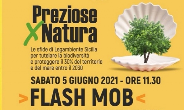 Siracusa, "Preziose per natura" flash mob di Legambiente per la "Pillirina"