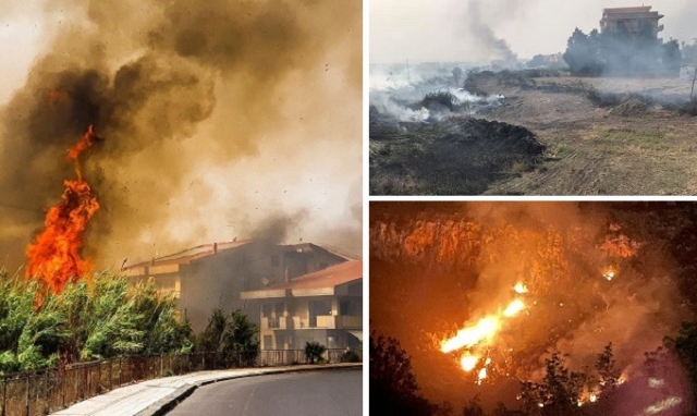 Emergenza incendi: si fa la conta dei danni. Dal prefetto Giusi Scaduto appello alla responsabilità