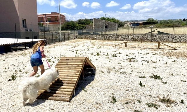 Priolo, completato il nuovo sgambatoio per cani a San Focà