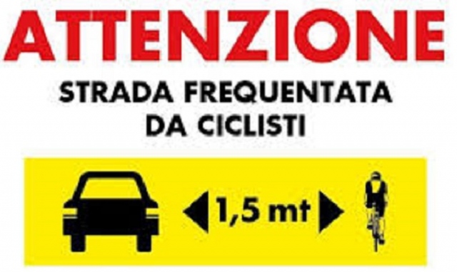 Strade sicure per i ciclisti, arrivano i cartelloni stradali a Siracusa