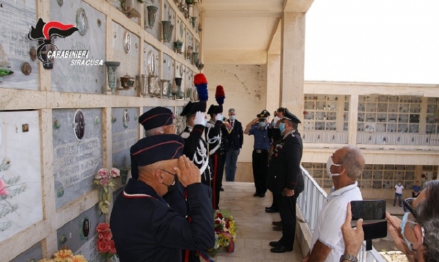 Siracusa, commemorato il carabinieri Salvatore Scala a 75 anni dal suo sacrificio